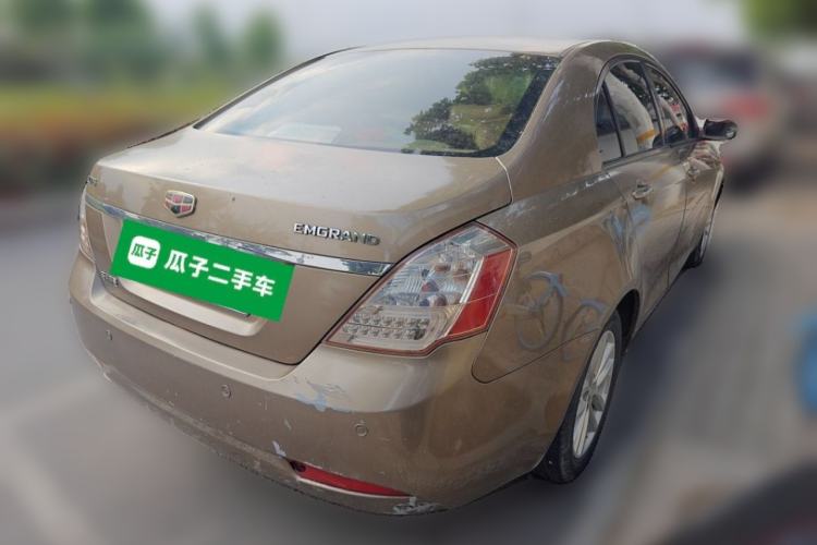 Used Geely Auto Classic Emgrand 2013 Sedan 1.5L Manual Elite Model Rear Right 45 Deg