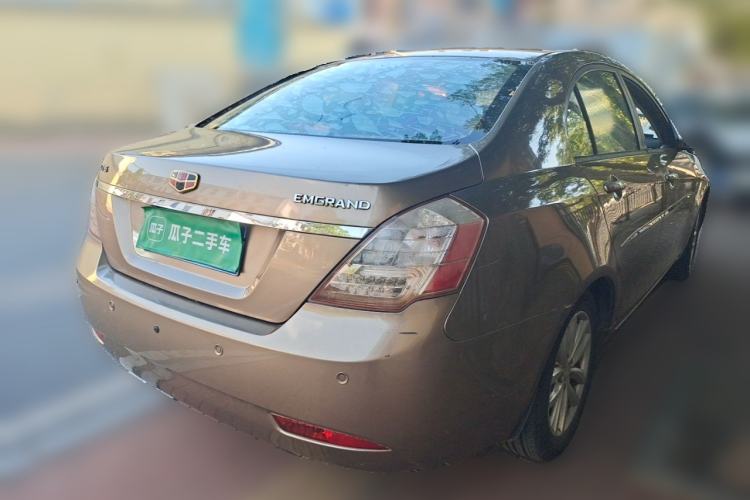 Used Geely Auto Classic Emgrand 2013 Sedan 1.5L Manual Elite Model Rear Right 45 Deg