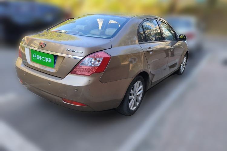 Used Geely Auto Classic Emgrand 2013 Sedan 1.5L Manual Elite Model Rear Right 45 Deg