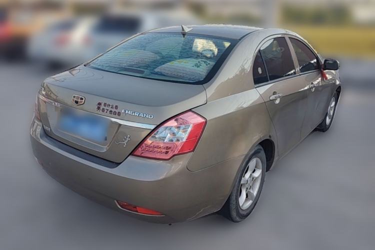 Used Geely Auto Classic Emgrand 2013 Sedan 1.5L Manual Entry-Level Model Rear Right 45 Deg