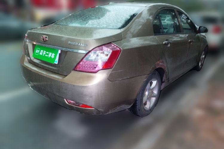 Used Geely Auto Classic Emgrand 2013 Sedan 1.5L Manual Entry-Level Model Rear Right 45 Deg