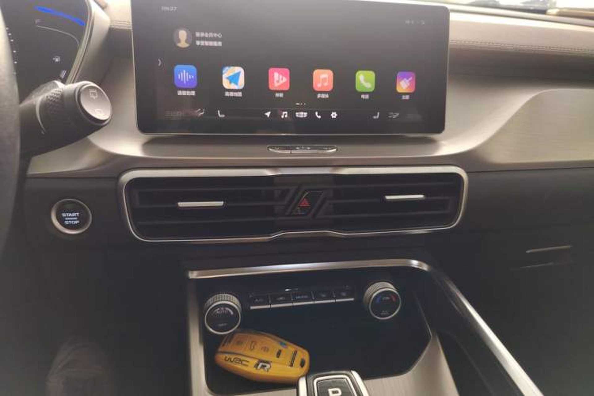 Used Geely Auto Coolray 2019 260T DCT Explorer China V Standard Audio And AC Panel