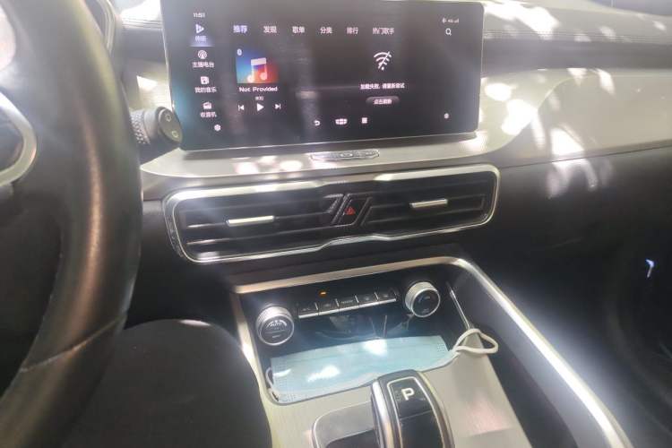 Used Geely Auto Coolray 2019 260T DCT Knight China VI Standard Audio And AC Panel