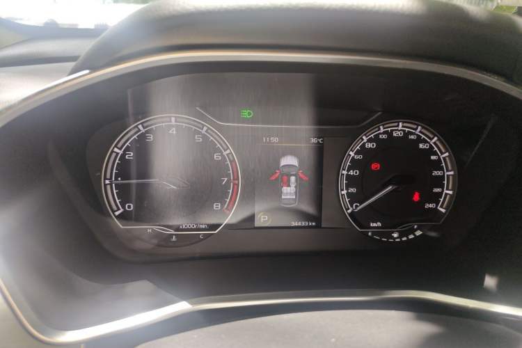Used Geely Auto Coolray 2019 260T DCT Knight China VI Standard Instrument Cluster