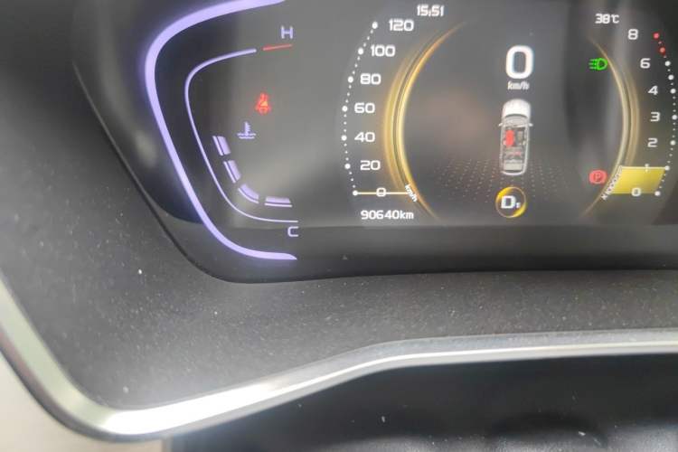 Used Geely Auto Coolray 2019 Sport Version 260T DCT Battle China VI Standard Odometer Close Up