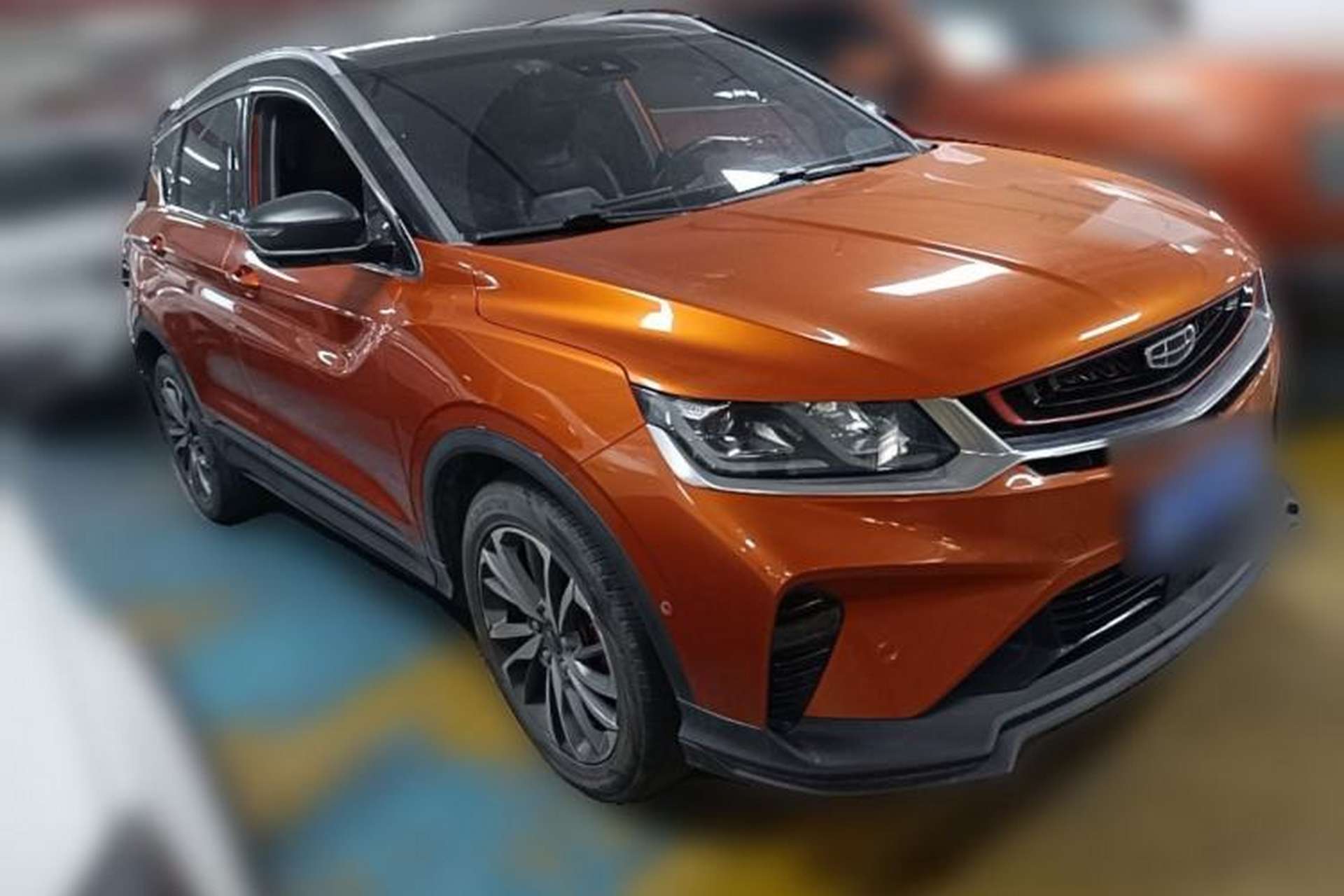 Used Geely Auto Coolray 2019 Sport Version 260T DCT Battle China VI Standard Front Right 45 Deg