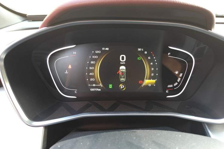 Used Geely Auto Coolray 2019 Sport Model 260T DCT Battle China V Standard Instrument Cluster