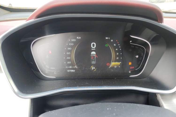 Used Geely Auto Coolray 2019 Sport Model 260T DCT Battle China V Standard Instrument Cluster