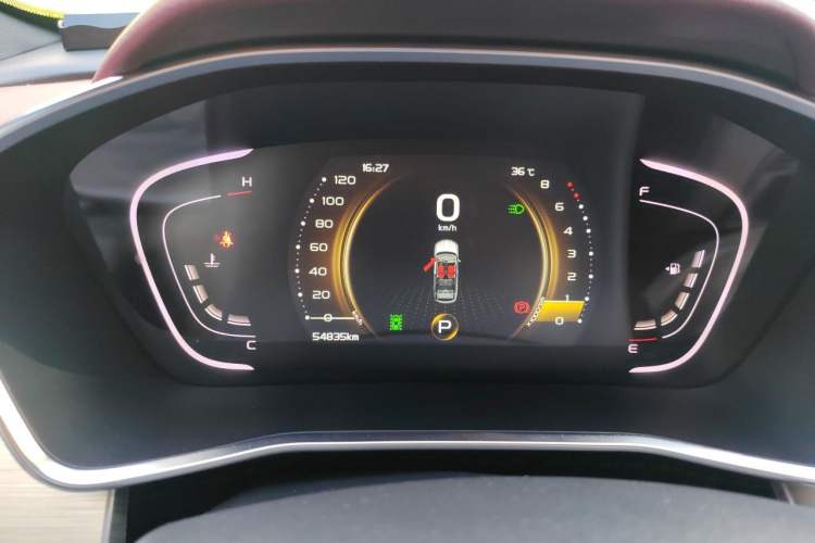 Used Geely Auto Coolray 2019 Sport Model 260T DCT Battle China V Standard Instrument Cluster