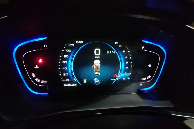 Used Geely Auto Coolray 2019 Sport Model 260T DCT Battle China V Standard Instrument Cluster
