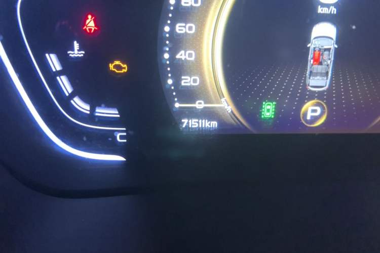 Used Geely Auto Coolray 2019 Sport Version 260T DCT Battle China VI Standard Odometer Close Up