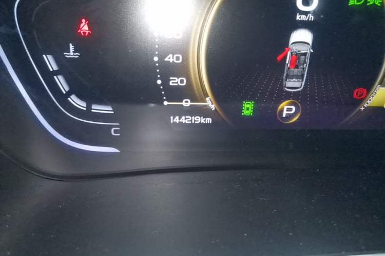 Used Geely Auto Coolray 2019 Sport Version 260T DCT Battle China VI Standard Odometer Close Up
