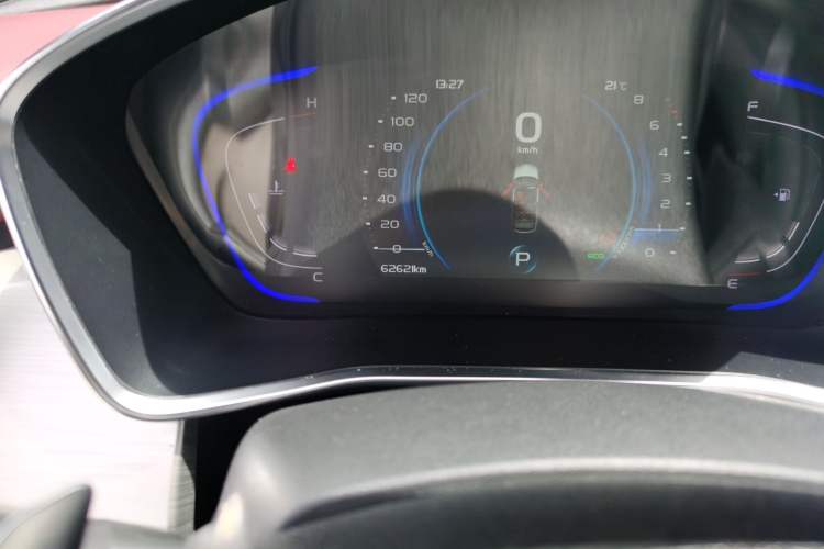 Used Geely Auto Coolray 2019 Sport Model 260T DCT Patrol China V Standard Odometer Close Up