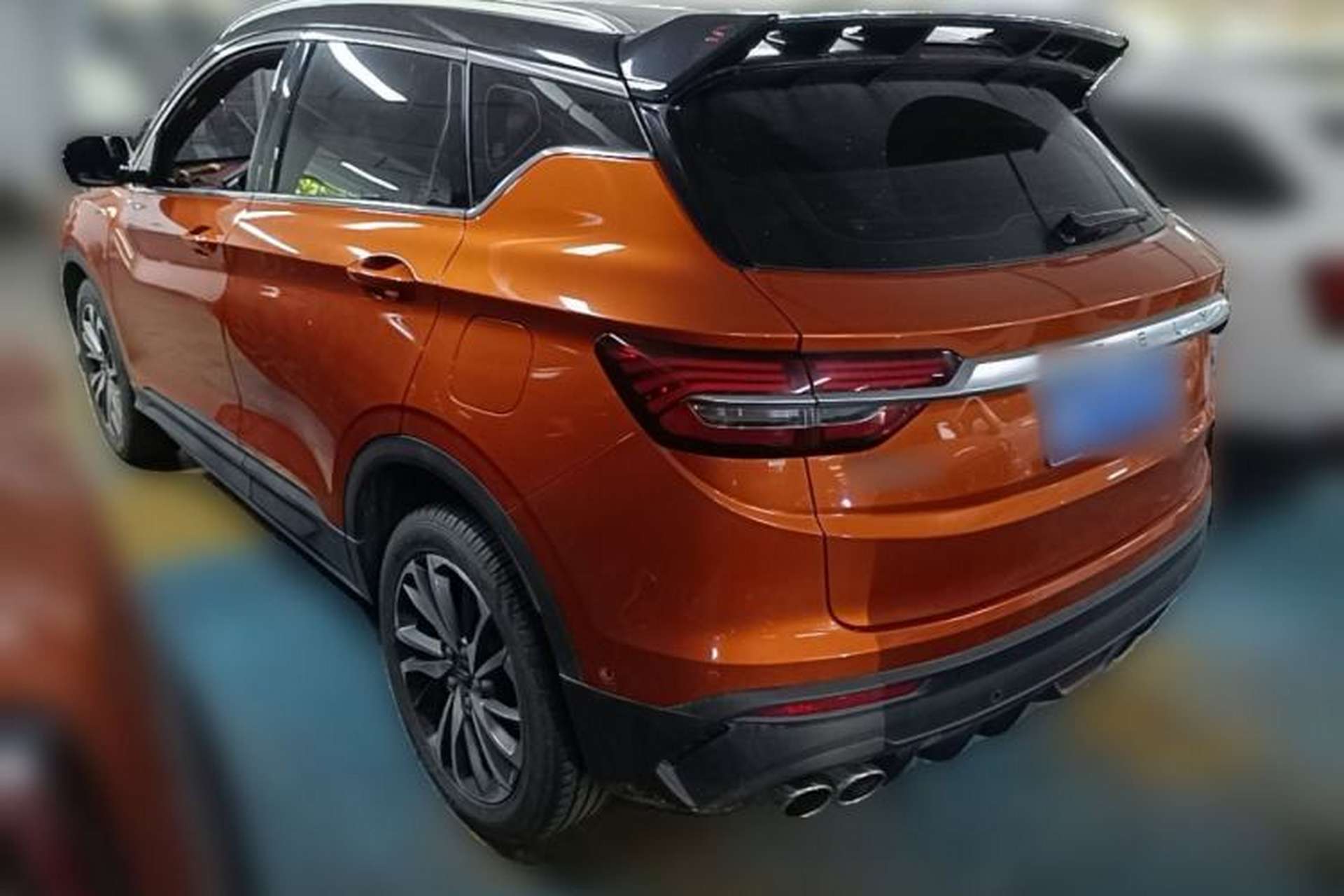 Used Geely Auto Coolray 2019 Sport Version 260T DCT Battle China VI Standard Rear Left 45 Deg
