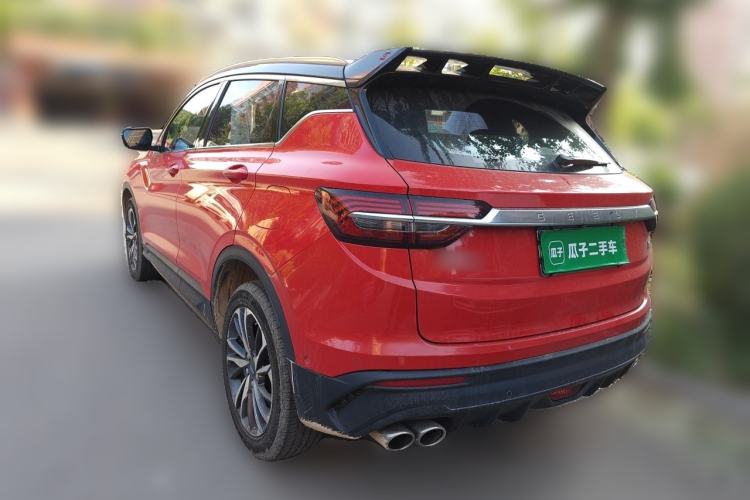 Used Geely Auto Coolray 2019 Sport Model 260T DCT Battle China V Standard Rear Left 45 Deg