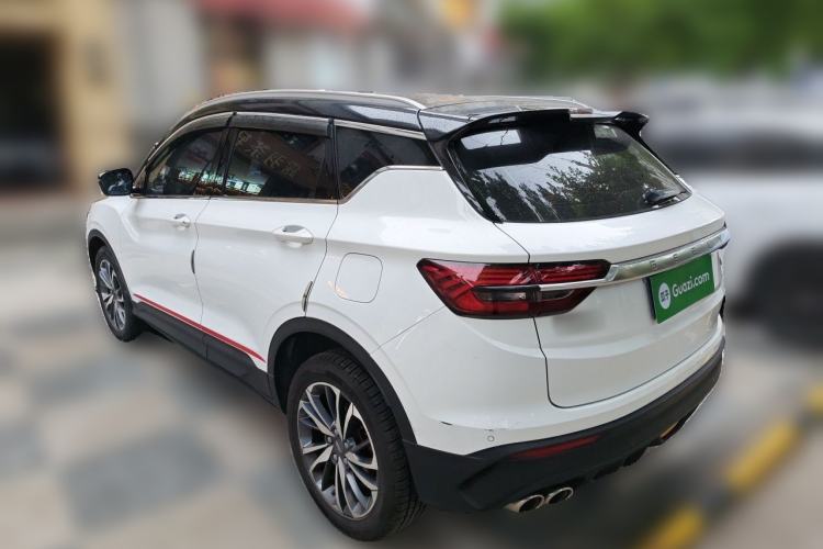 Used Geely Auto Coolray 2019 Sport Model 260T DCT Patrol China V Standard Rear Left 45 Deg