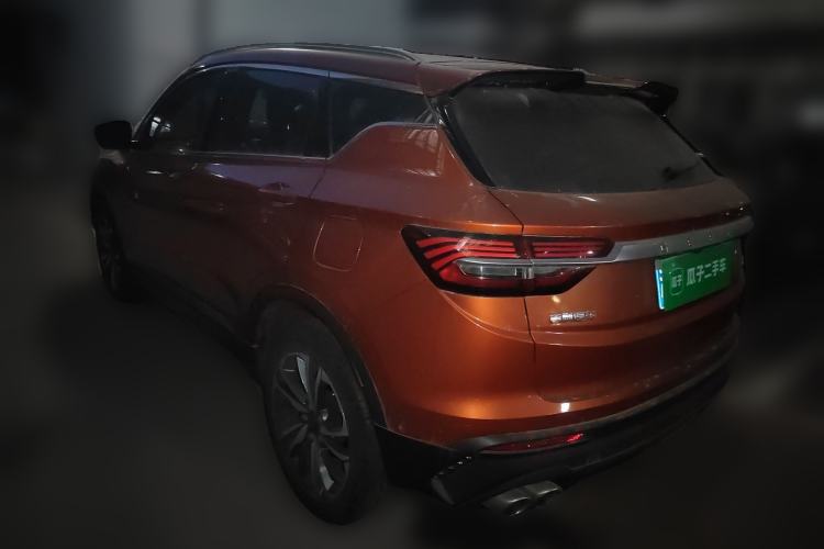 Used Geely Auto Coolray 2019 Sport Model 260T DCT Battle China V Standard Rear Left 45 Deg