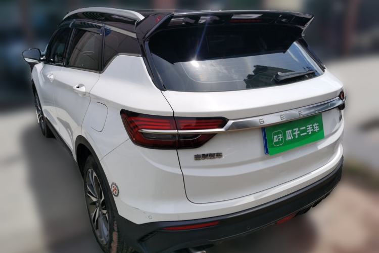 Used Geely Auto Coolray 2019 Sport Model 260T DCT Patrol China V Standard Rear Left 45 Deg