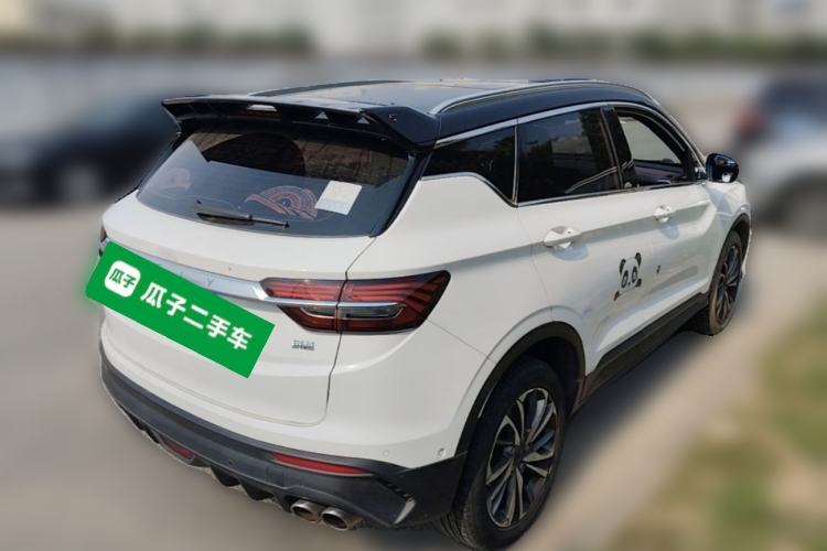 Used Geely Auto Coolray 2019 Sport Model 260T DCT Battle China V Standard Rear Right 45 Deg