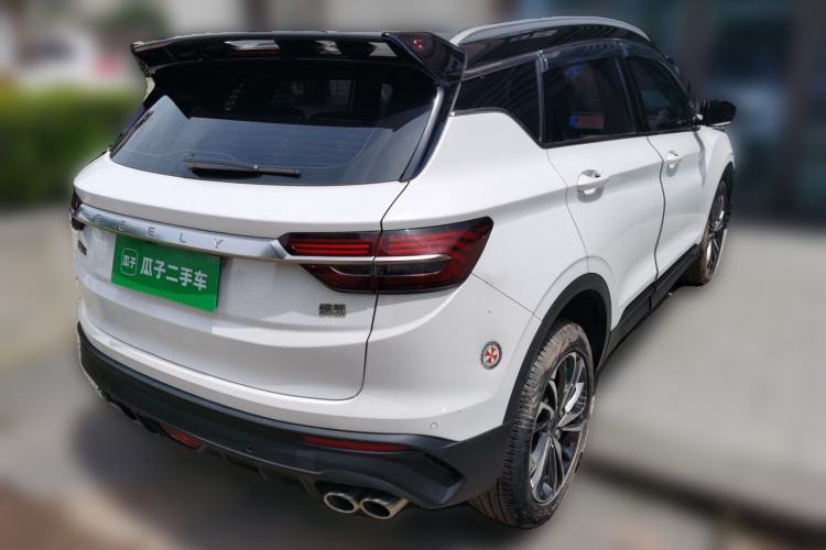Used Geely Auto Coolray 2019 Sport Model 260T DCT Patrol China V Standard Rear Right 45 Deg