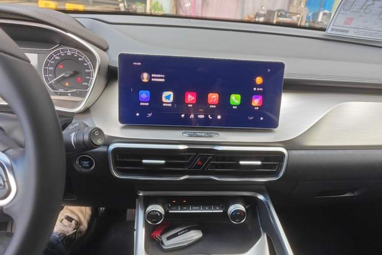 Used Geely Auto Coolray 2019 260T DCT Knight China VI Standard Audio And AC Panel