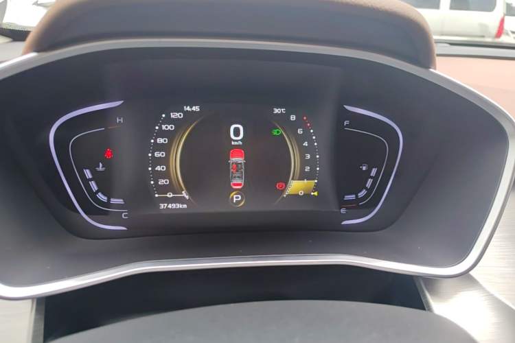 Used Geely Auto Coolray 2019 260T DCT Explorer China VI Standard Instrument Cluster