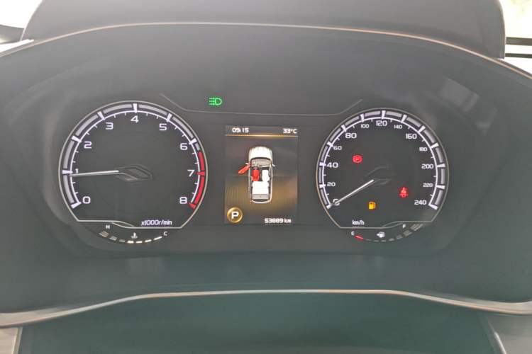 Used Geely Auto Coolray 2019 260T DCT Knight China VI Standard Instrument Cluster