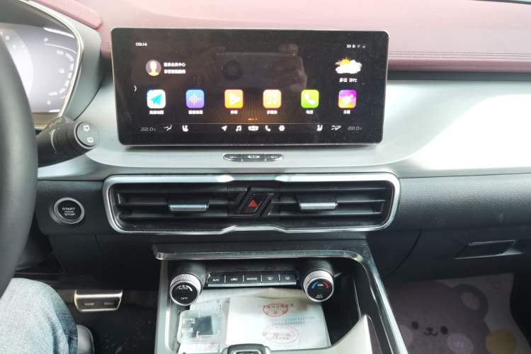 Used Geely Auto Coolray 2019 Sport Version 260T DCT Battle China VI Standard Audio And AC Panel