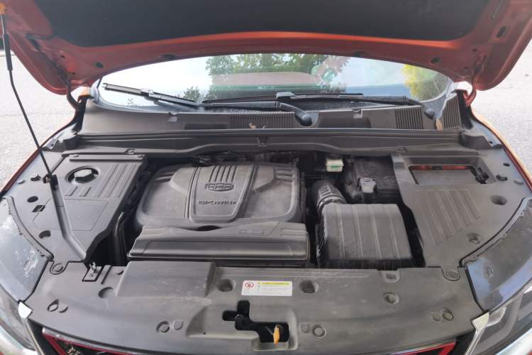 Used Geely Auto Coolray 2019 Sport Version 260T DCT Battle China VI Standard Engine Bay