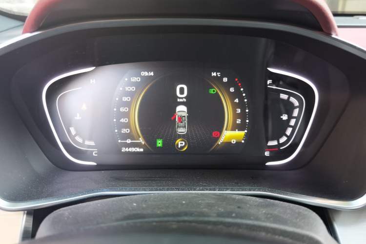 Used Geely Auto Coolray 2019 Sport Version 260T DCT Battle China VI Standard Instrument Cluster