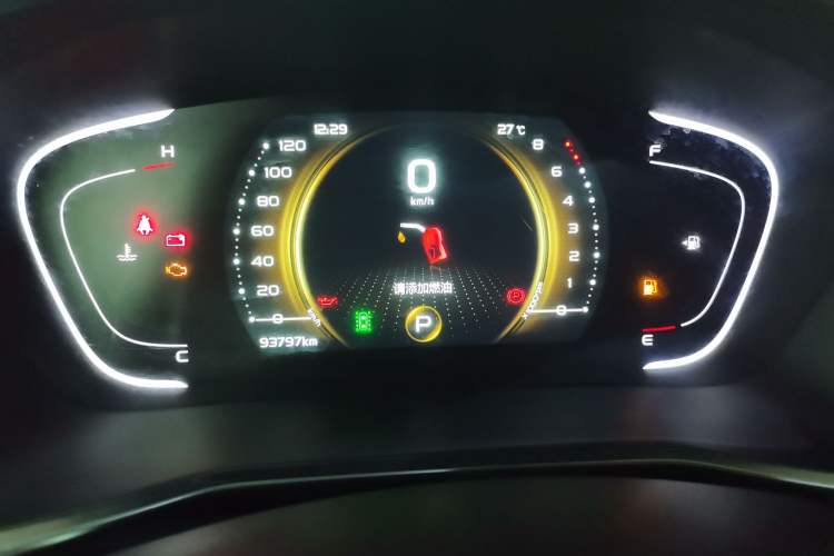Used Geely Auto Coolray 2019 Sport Model 260T DCT Battle China V Standard Odometer Close Up