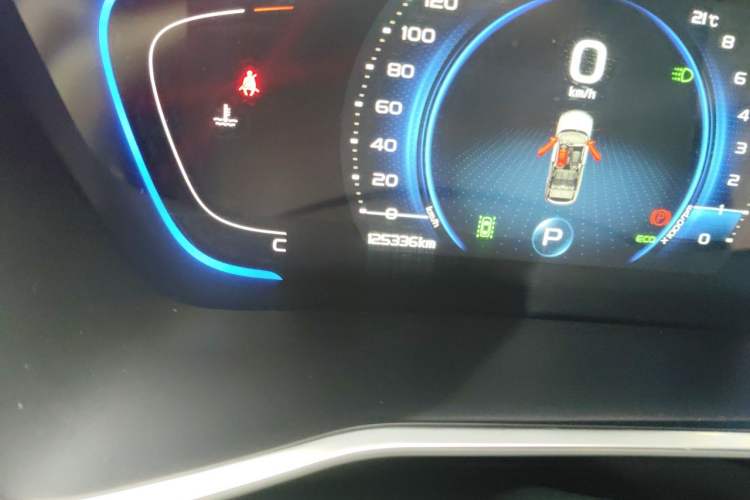 Used Geely Auto Coolray 2019 Sport Model 260T DCT Battle China V Standard Odometer Close Up