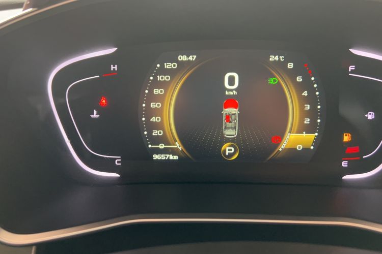 Used Geely Auto Coolray 2019 Sport Model 260T DCT Battle China V Standard Odometer Close Up
