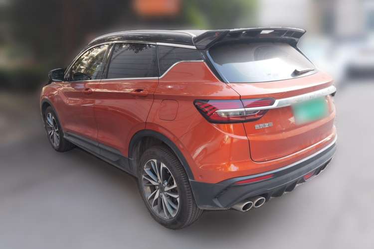 Used Geely Auto Coolray 2019 Sport Version 260T DCT Battle China VI Standard Rear Left 45 Deg