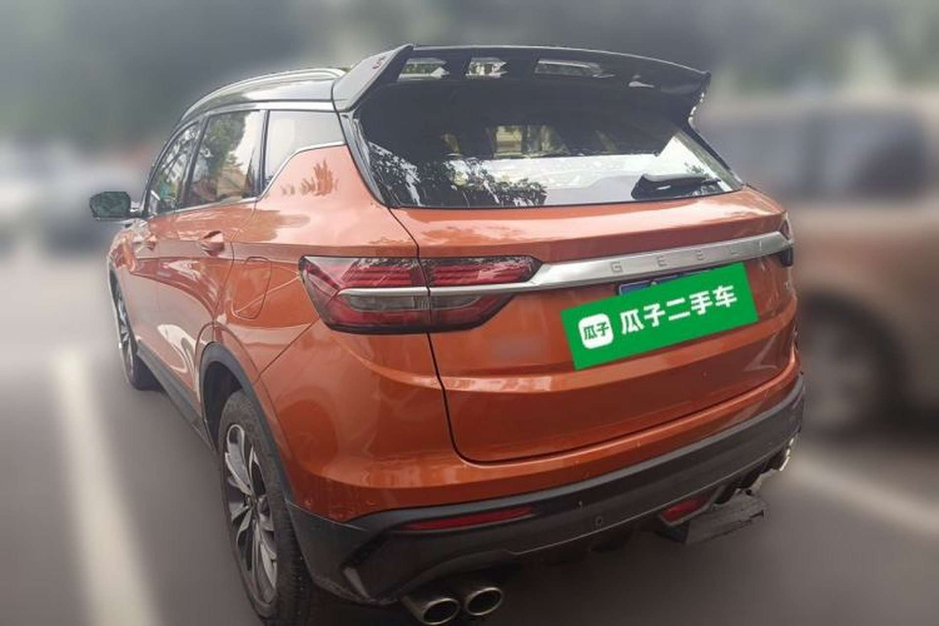 Used Geely Auto Coolray 2019 Sport Version 260T DCT Battle China VI Standard Rear Left 45 Deg