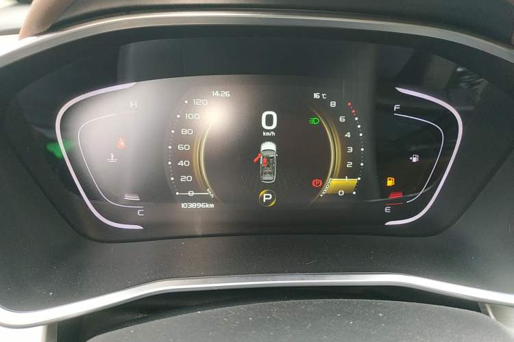 Used Geely Auto Coolray 2019 260T DCT Explorer China VI Standard Instrument Cluster
