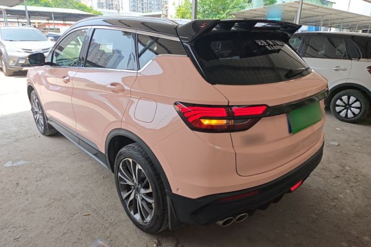 Used Geely Auto Coolray 2019 Sport Version 260T DCT Battle China VI Standard Rear Left 45 Deg