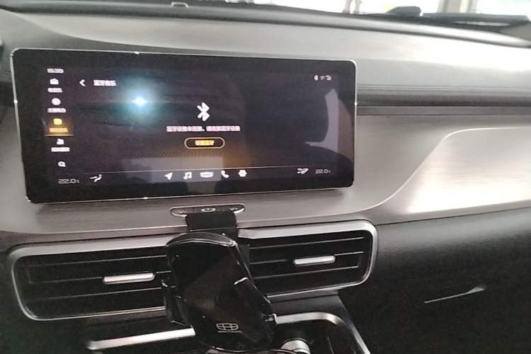Used Geely Auto Coolray 2019 260T DCT Knight China V Standard Audio And AC Panel