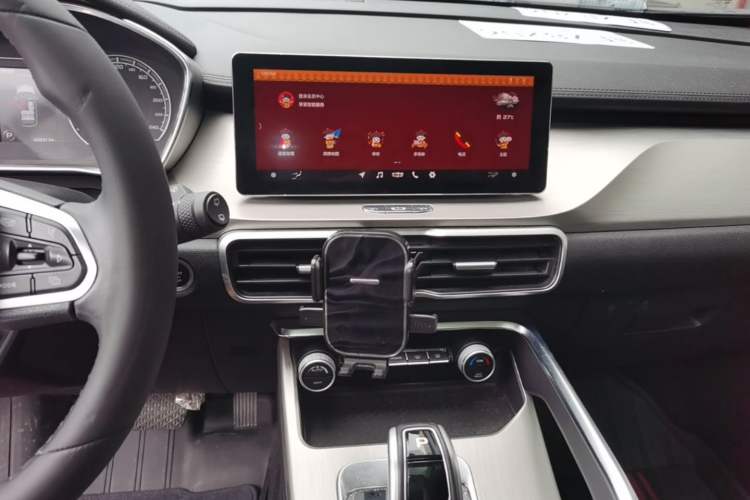 Used Geely Auto Coolray 2019 260T DCT Knight China VI Standard Audio And AC Panel