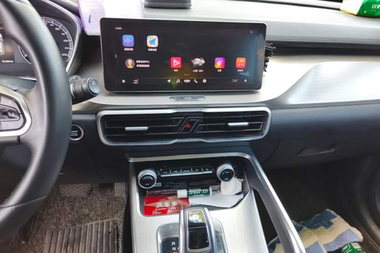Used Geely Auto Coolray 2019 260T DCT Knight China V Standard Audio And AC Panel