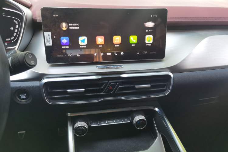 Used Geely Auto Coolray 2019 Sport Model 260T DCT Patrol China V Standard Audio And AC Panel