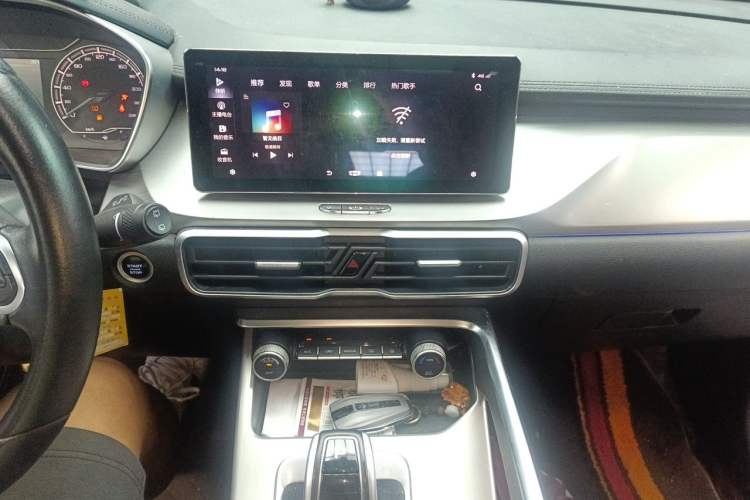 Used Geely Auto Coolray 2019 260T DCT Knight China VI Standard Audio And AC Panel