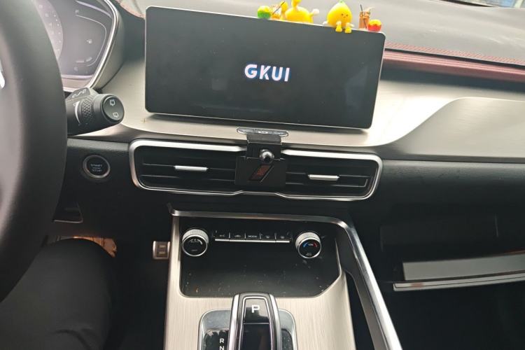 Used Geely Auto Coolray 2019 260T DCT Explorer China VI Standard Audio And AC Panel