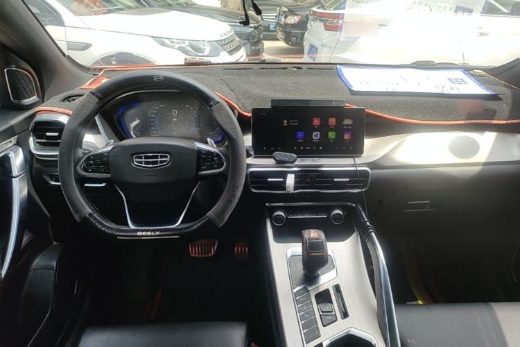 Used Geely Auto Coolray 2019 Sport Model 260T DCT Patrol China V Standard Center Console