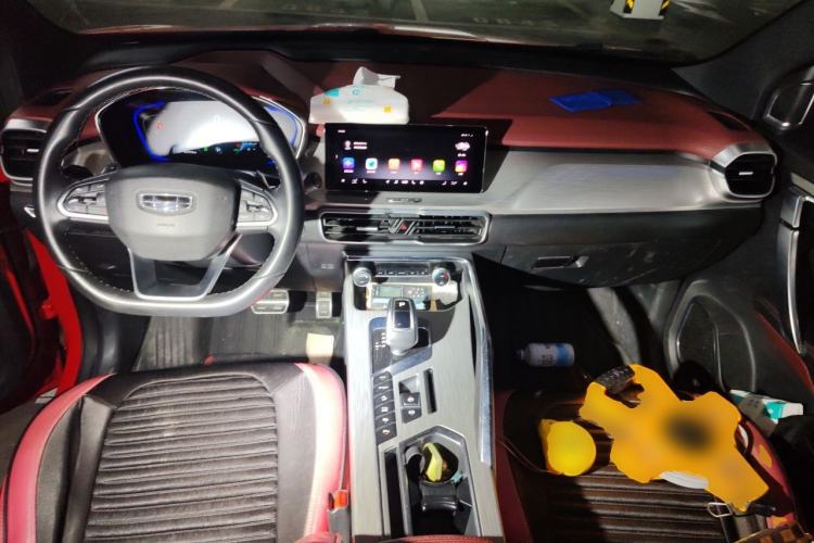 Used Geely Auto Coolray 2019 Sport Model 260T DCT Battle China V Standard Center Console