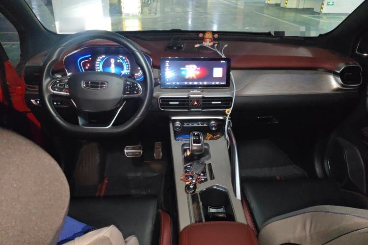 Used Geely Auto Coolray 2019 Sport Version 260T DCT Battle China VI Standard Center Console
