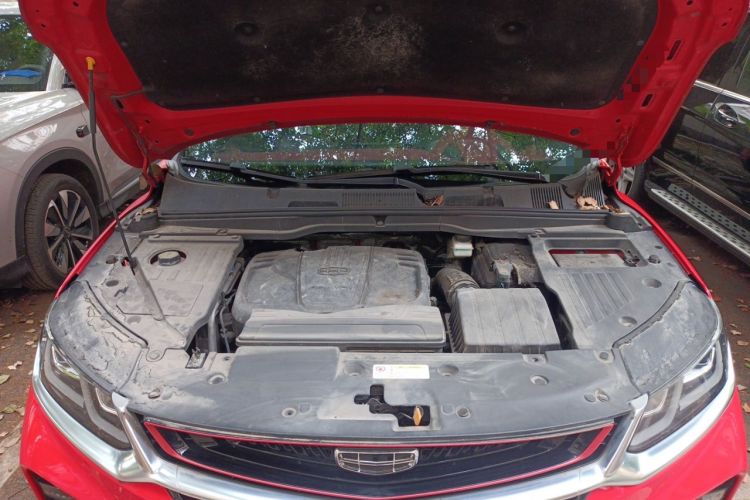 Used Geely Auto Coolray 2019 Sport Version 260T DCT Explorer China VI Standard Engine Bay