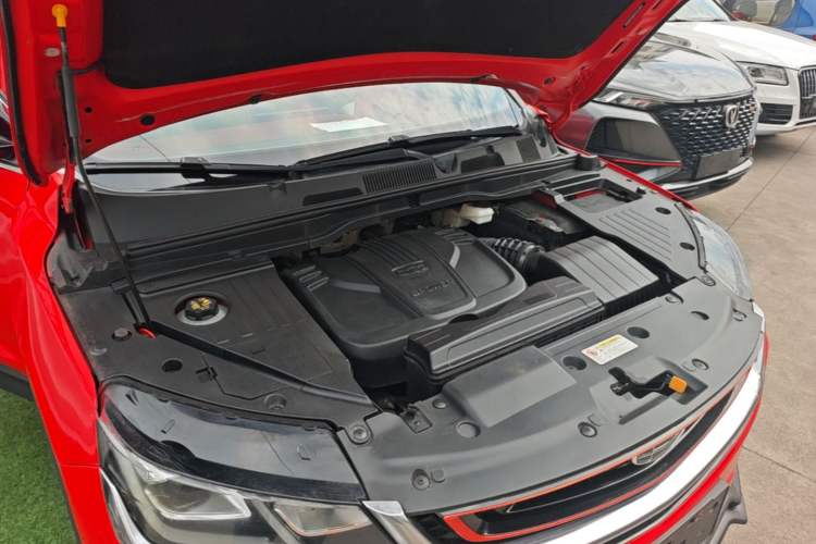 Used Geely Auto Coolray 2019 Sport Version 260T DCT Explorer China VI Standard Engine Bay