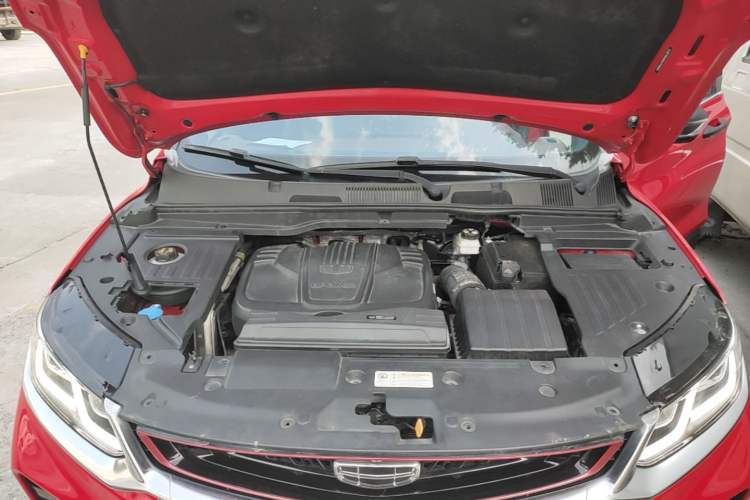 Used Geely Auto Coolray 2019 Sport Model 260T DCT Battle China V Standard Engine Bay
