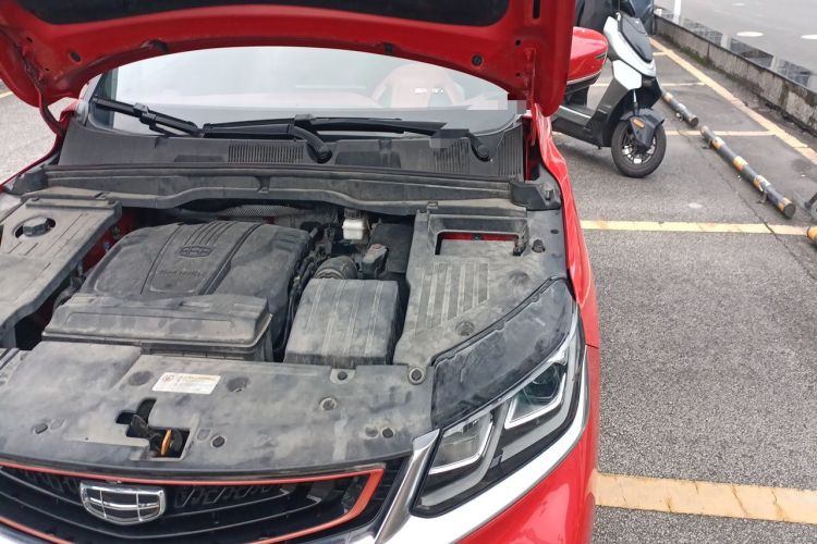 Used Geely Auto Coolray 2019 Sport Model 260T DCT Battle China V Standard Engine Bay Left